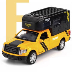 [TOY] 1:32 Ford 2009 F-150 RV Yellow Model Car Die-Cast
