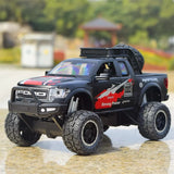 [TOY] 1:32 Ford 2010 F-150 SVT Raptor Off-Road Modified nero modellino di auto Die-Cast