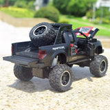 [TOY] 1:32 Ford 2010 F-150 SVT Raptor Off-Road Modified nero modellino di auto Die-Cast