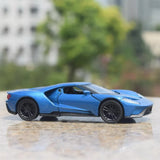 [TOY] 1:32 Ford 2017 GT blå modellbil Die-Cast