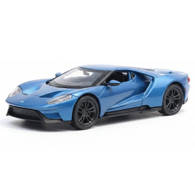 [TOY] 1:32 Ford 2017 GT blå modellbil Die-Cast