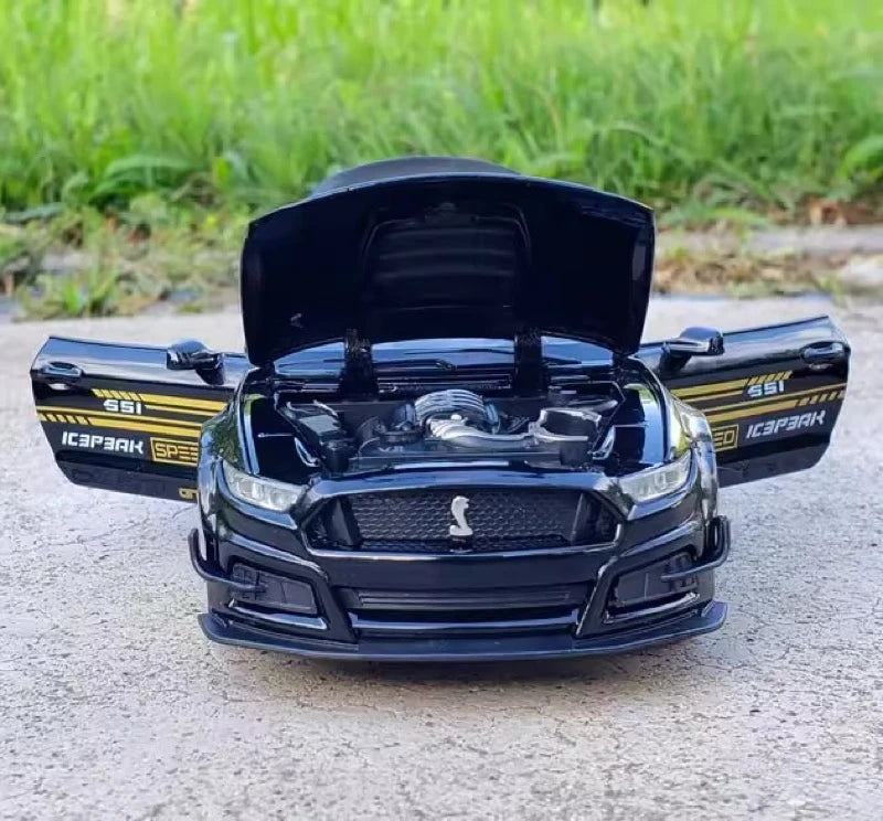 [TOY] 1:32 Ford 2019 Mustang Shelby GT500 nero modellino di auto Die-Cast