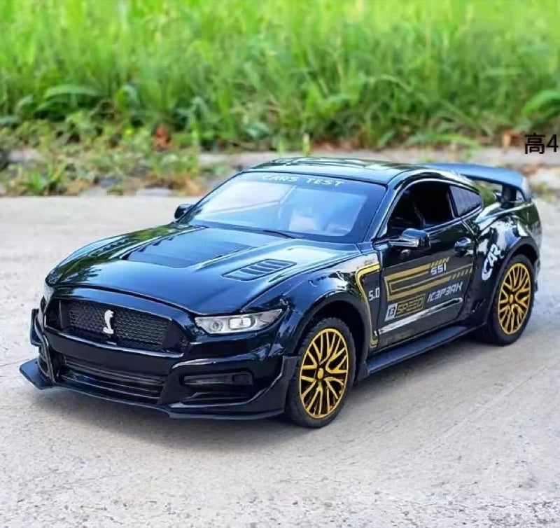 [TOY] 1:32 Ford 2019 Mustang Shelby GT500 nero modellino di auto Die-Cast
