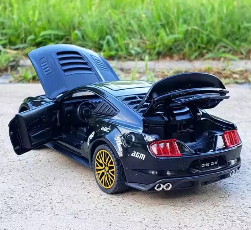 [TOY] 1:32 Ford 2019 Mustang Shelby GT500 nero modellino di auto Die-Cast
