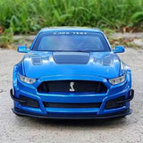 [TOY] 1:32 Ford 2019 Mustang Shelby GT500 Blue Model Car Die-Cast