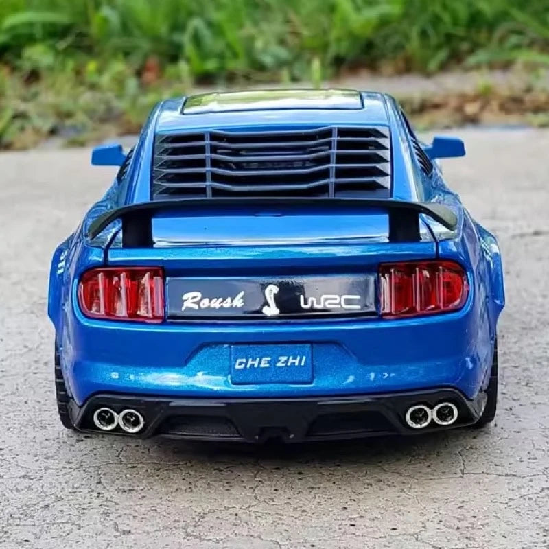 [TOY] 1:32 Ford 2019 Mustang Shelby GT500 Blue Model Car Die-Cast