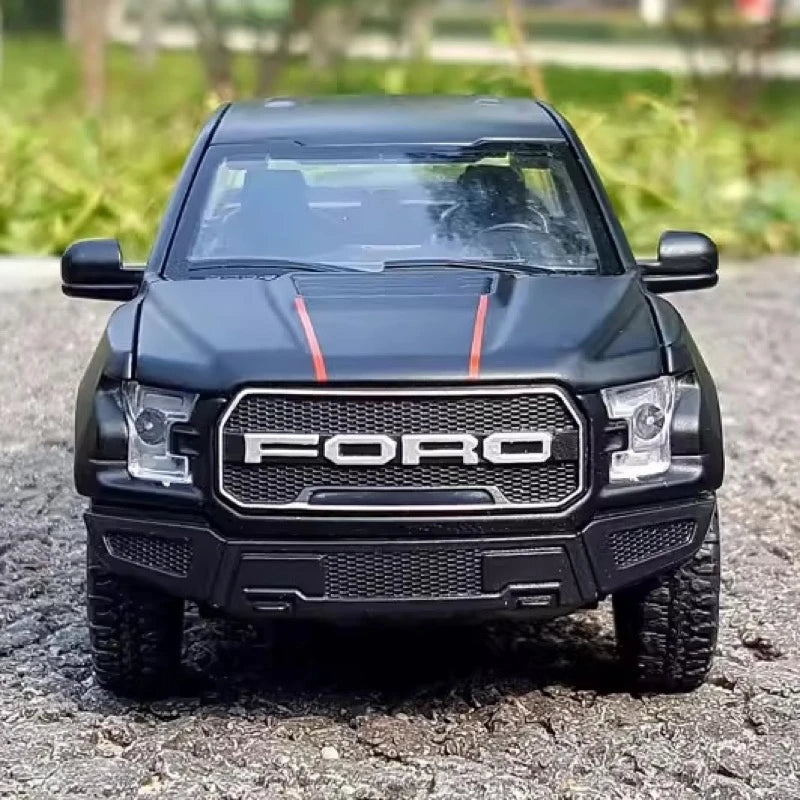 [TOY] 1:32 Ford 2020 F-150 Raptor Black Model Car Die-Cast