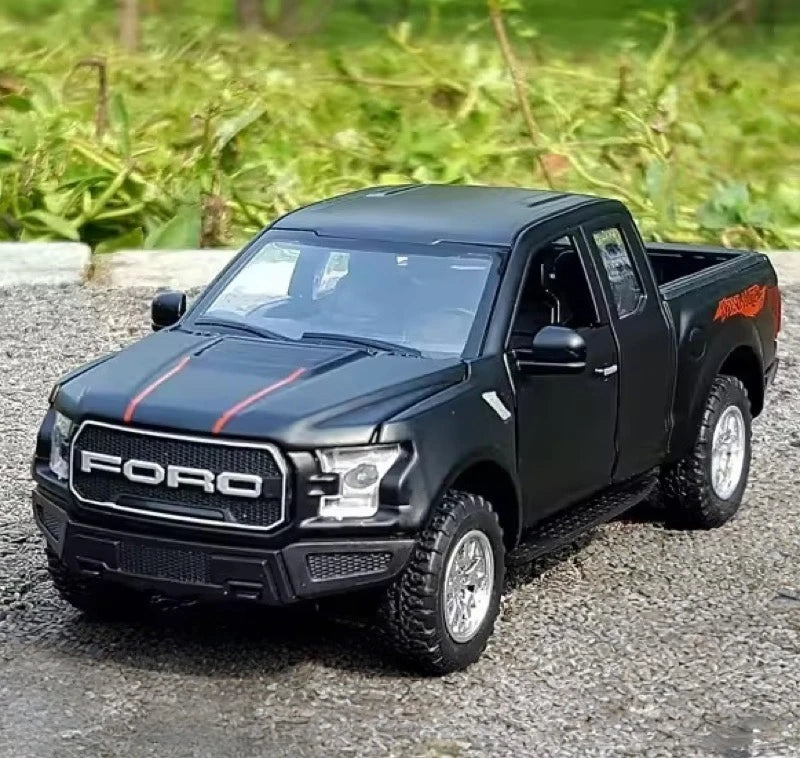 [TOY] 1:32 Ford 2020 F-150 Raptor Black Model Car Die-Cast
