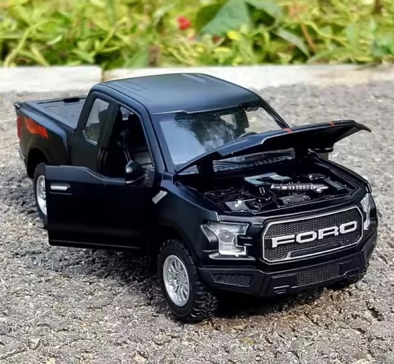[TOY] 1:32 Ford 2020 F-150 Raptor Black Model Car Die-Cast