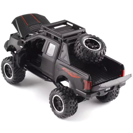[TOY] 1:32 Ford 2020 F-150 Raptor Off-Road Black Model Car Die-Cast