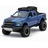 [TOY] 1:32 Ford 2020 F-150 Raptor Off-Road Blue Model Car Die-Cast