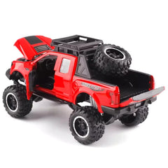 [TOY] 1:32 Ford 2020 F-150 Raptor Off-Road Red Model Car Die-Cast