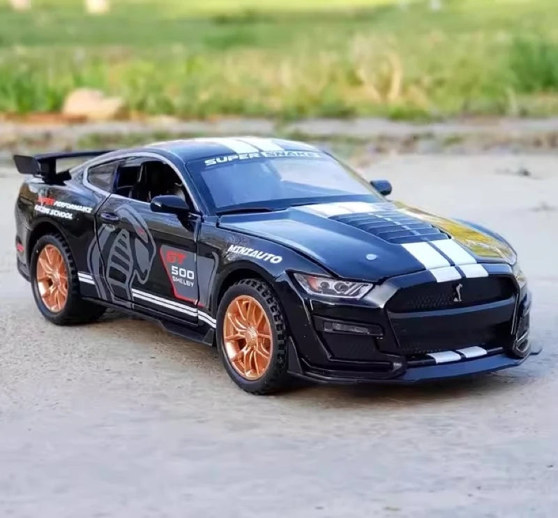 [TOY] 1:32 Ford 2020 Mustang Shelby GT500 Black Model Car Die-Cast