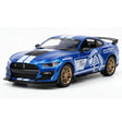 [TOY] 1:32 Ford 2020 Mustang Shelby GT500 ブルー モデルカー Die-Cast