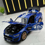 [TOY] 1:32 Ford 2020 Mustang Shelby GT500 ブルー モデルカー Die-Cast