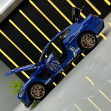 [TOY] 1:32 Ford 2020 Mustang Shelby GT500 ブルー モデルカー Die-Cast