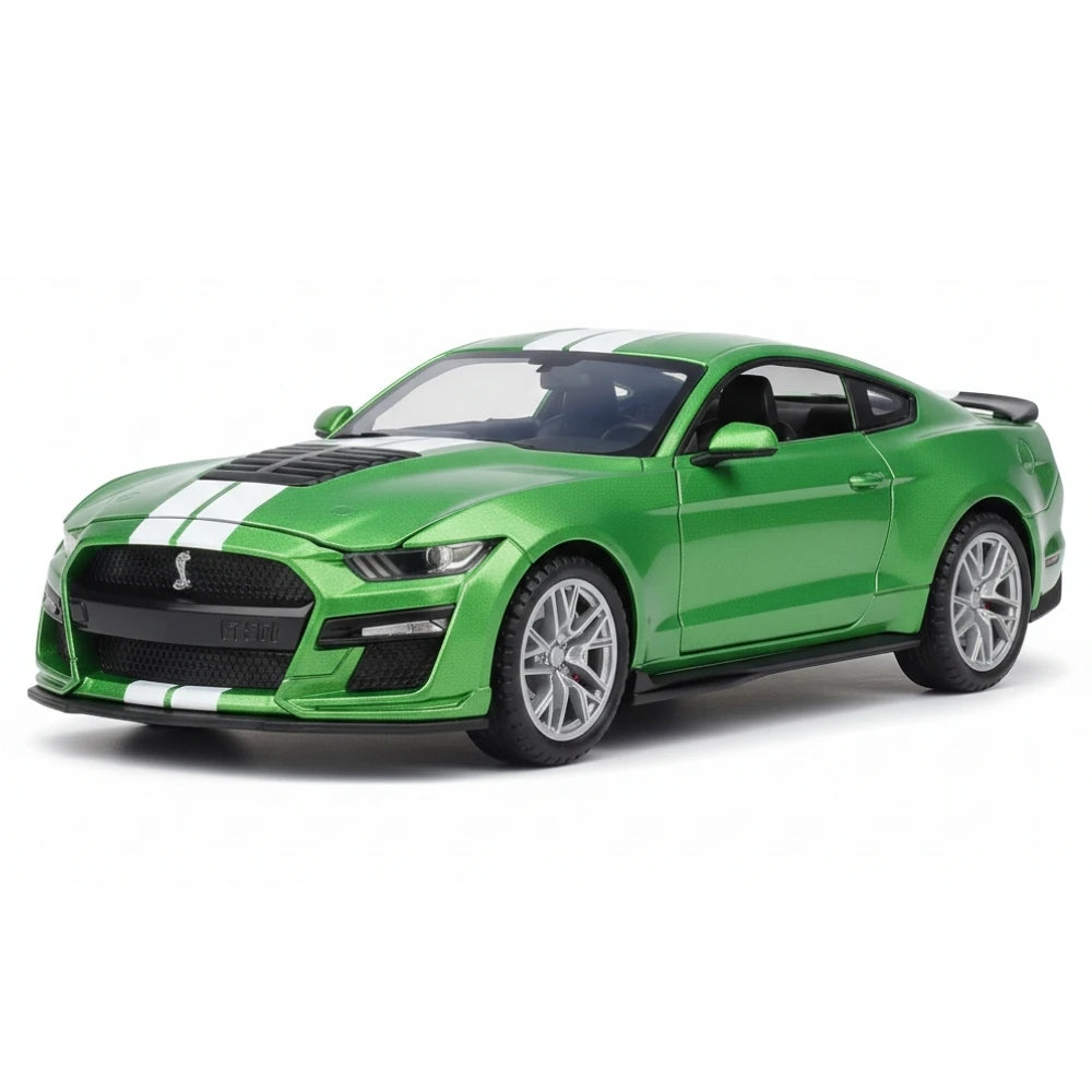 [TOY] 1:32 Ford 2020 Mustang Shelby GT500 Green Model Car Die-Cast