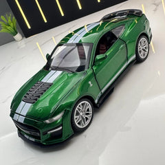 [TOY] 1:32 Ford 2020 Mustang Shelby GT500 Green Model Car Die-Cast