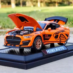 [TOY] 1:32 Ford 2020 Mustang Shelby GT500 Orange Model Car Die-Cast