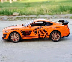 [TOY] 1:32 Ford 2020 Mustang Shelby GT500 Orange Model Car Die-Cast