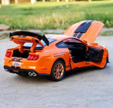 [TOY] 1:32 Ford 2020 Mustang Shelby GT500 Orange Model Car Die-Cast