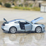 [TOY] 1:32 Ford 2020 Mustang Shelby GT500 Silver Model Car Die-Cast