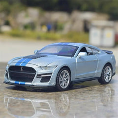 [TOY] 1:32 Ford 2020 Mustang Shelby GT500 Silver Model Car Die-Cast