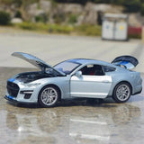 [TOY] 1:32 Ford 2020 Mustang Shelby GT500 Silver Model Car Die-Cast
