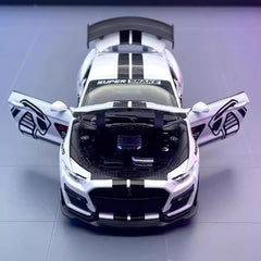 [TOY] 1:32 Ford 2020 Mustang Shelby GT500 White Model Car Die-Cast