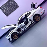 [TOY] 1:32 Ford 2020 Mustang Shelby GT500 vit modellbil Die-Cast