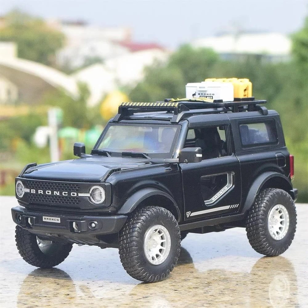 [TOY] 1:32 Ford 2021 Bronco Black Model Car Die-Cast