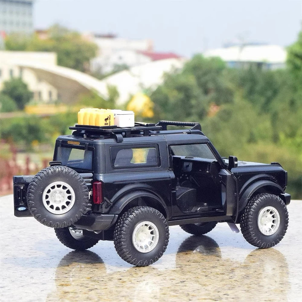 [TOY] 1:32 Ford 2021 Bronco Black Model Car Die-Cast