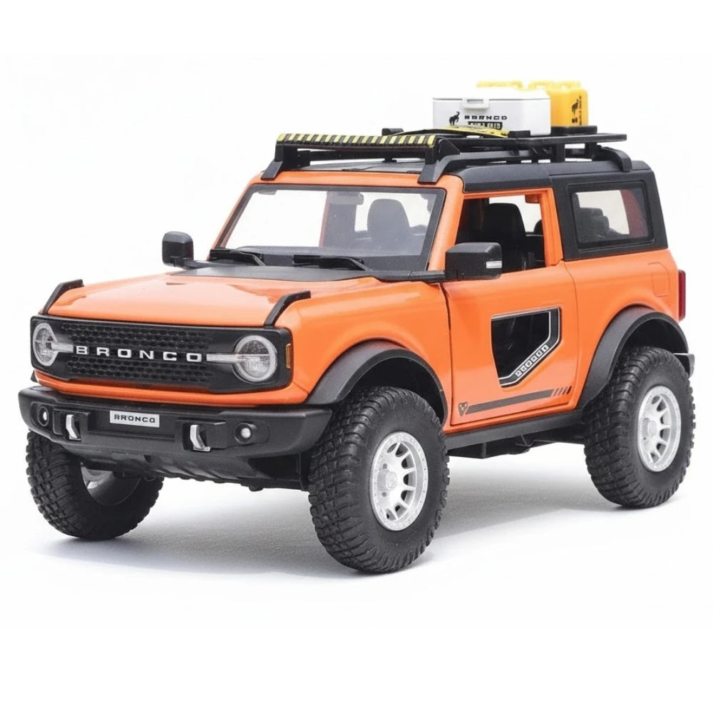 [TOY] 1:32 Ford 2021 Bronco Orange Model Car Die-Cast