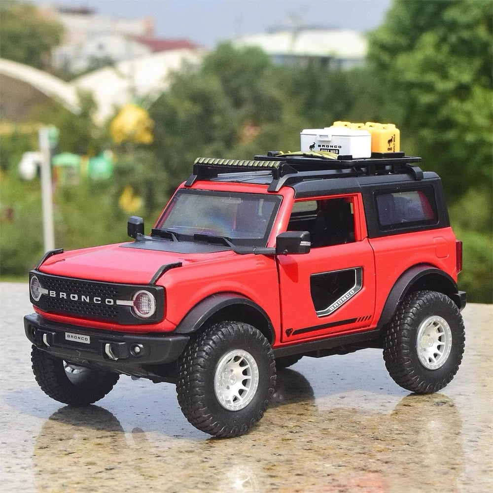 [TOY] 1:32 Ford 2021 Bronco Red Model Car Die-Cast