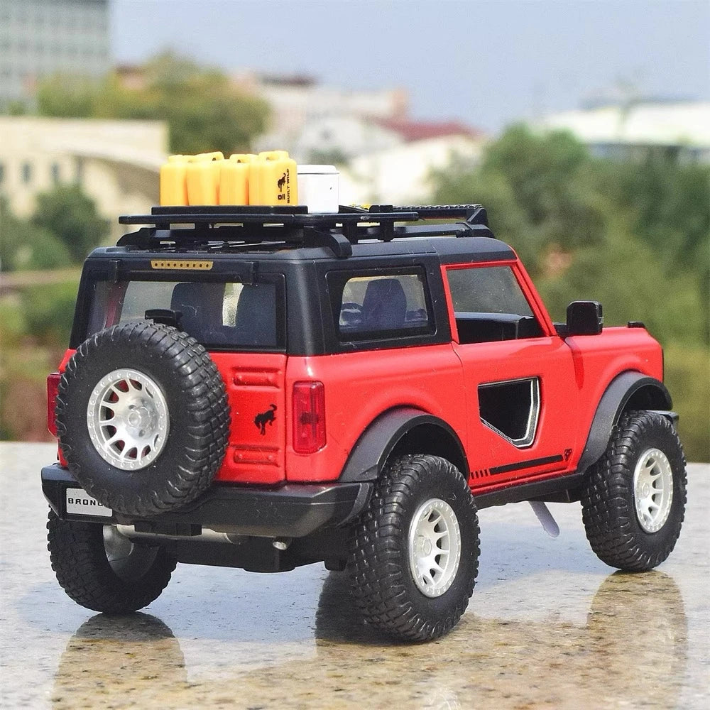 [TOY] 1:32 Ford 2021 Bronco Red Model Car Die-Cast