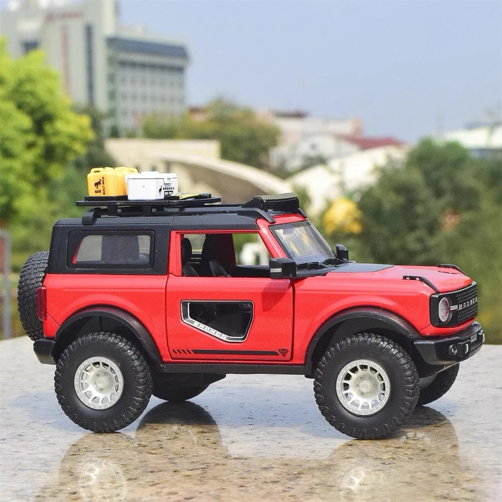 [TOY] 1:32 Ford 2021 Bronco Red Model Car Die-Cast