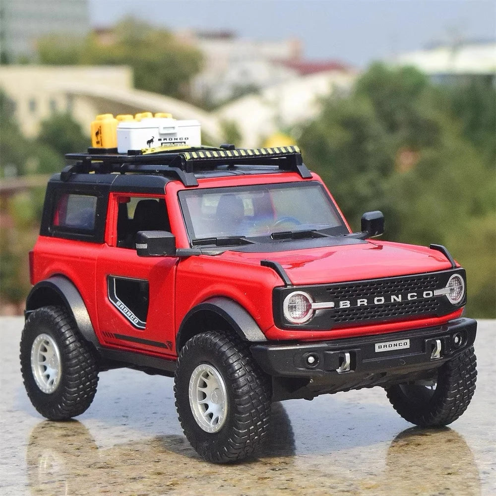 [TOY] 1:32 Ford 2021 Bronco Red Model Car Die-Cast