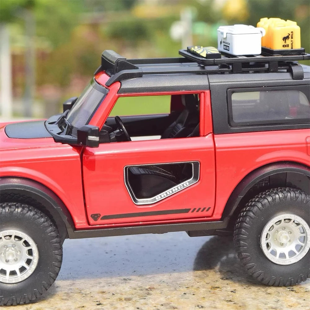 [TOY] 1:32 Ford 2021 Bronco Red Model Car Die-Cast