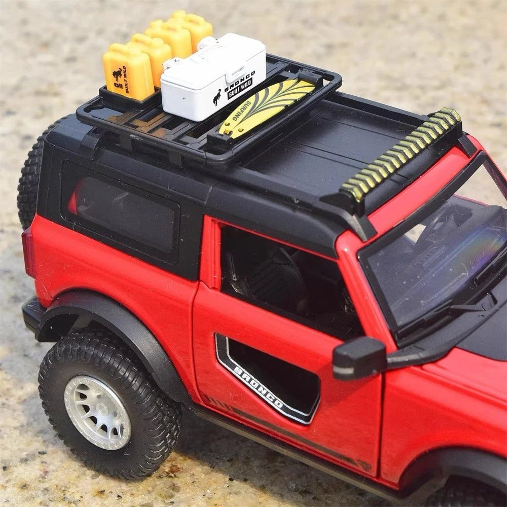 [TOY] 1:32 Ford 2021 Bronco Red Model Car Die-Cast
