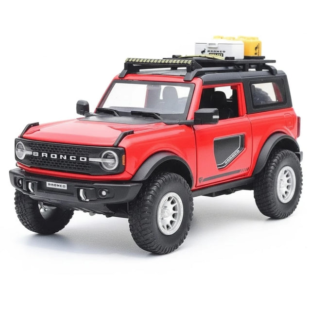 [TOY] 1:32 Ford 2021 Bronco Red Model Car Die-Cast