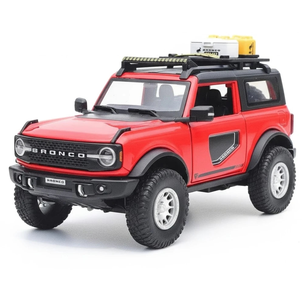 [TOY] 1:32 Ford 2021 Bronco Red Model Car Die-Cast