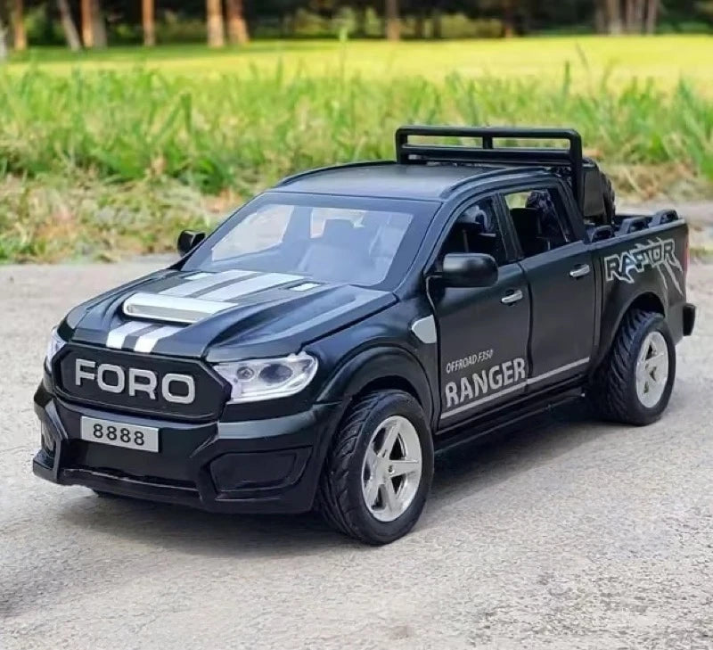 [TOY] 1:32 Ford 2021 Ranger Black Model Car Die-Cast