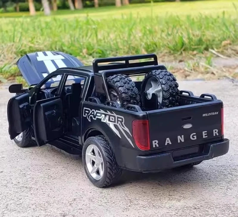 [TOY] 1:32 Ford 2021 Ranger Black Model Car Die-Cast