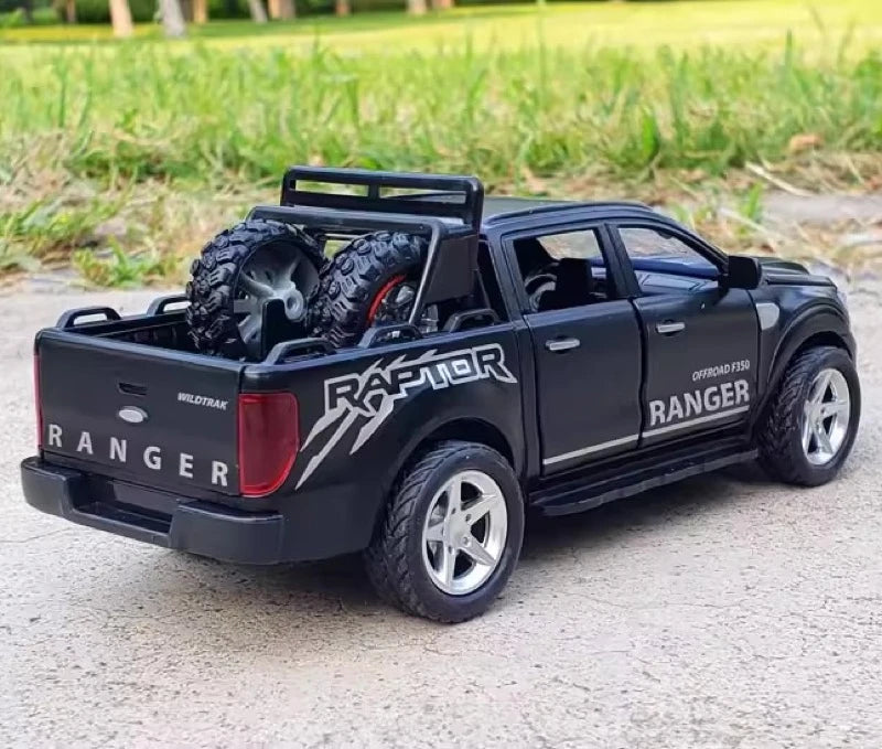 [TOY] 1:32 Ford 2021 Ranger Black Model Car Die-Cast
