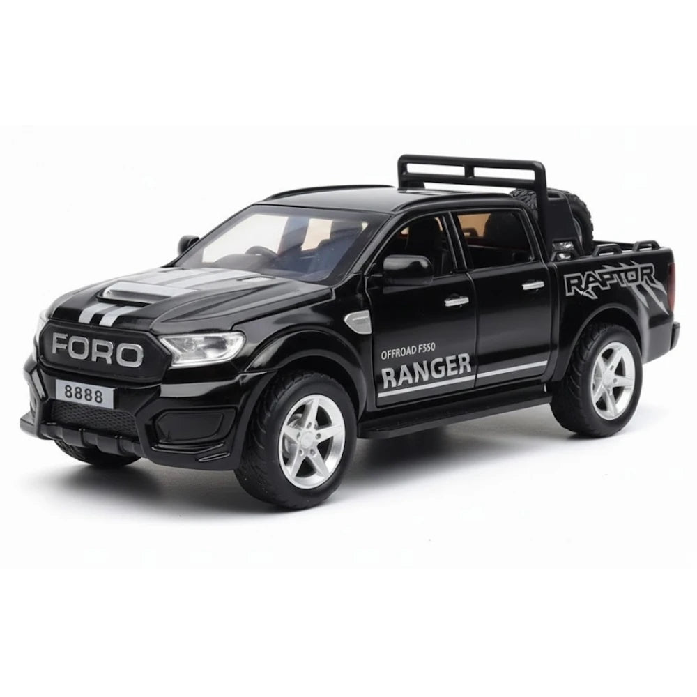 [TOY] 1:32 Ford 2021 Ranger Black Model Car Die-Cast