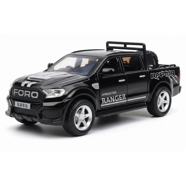 [TOY] 1:32 Ford 2021 Ranger Black Model Car Die-Cast