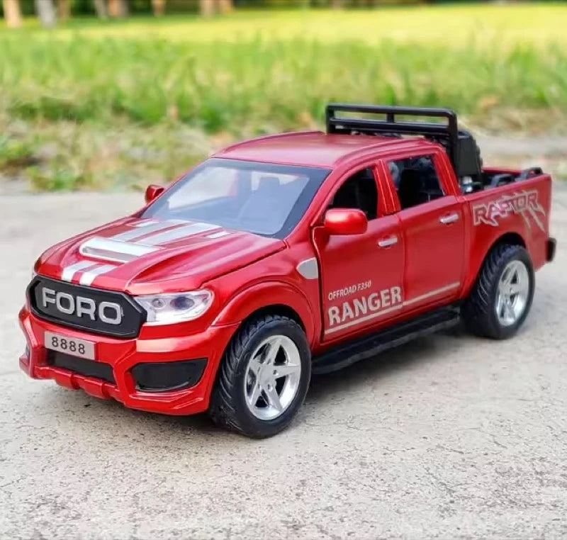 [TOY] 1:32 Ford 2021 Ranger Red Model Car Die-Cast