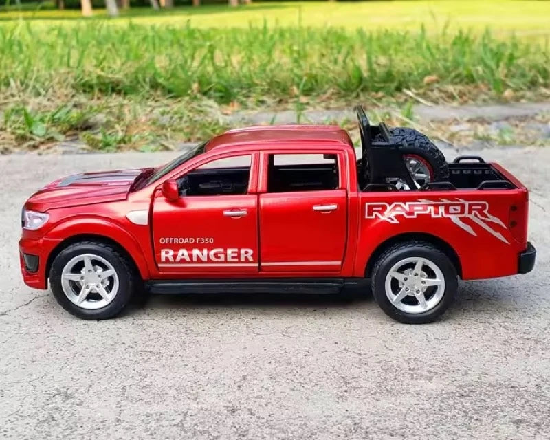 [TOY] 1:32 Ford 2021 Ranger Red Model Car Die-Cast