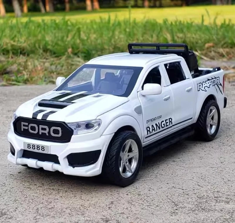 [TOY] 1:32 Ford 2021 Ranger White Model Car Die-Cast