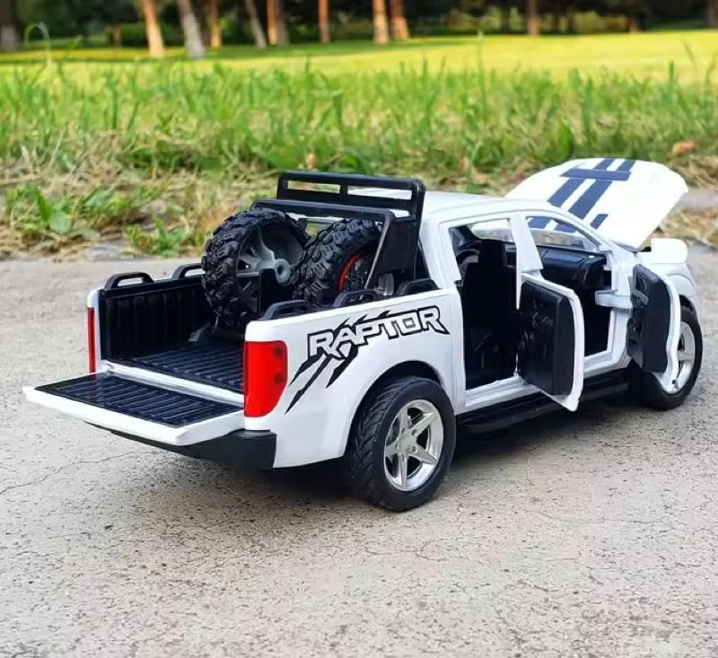 [TOY] 1:32 Ford 2021 Ranger White Model Car Die-Cast